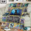 Pokemon Umbreon Cards Soft Blanket