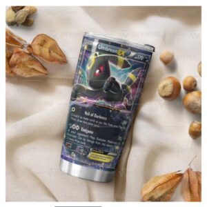 Pokemon Umbreon Ex Blanket Rug Tumbler 3
