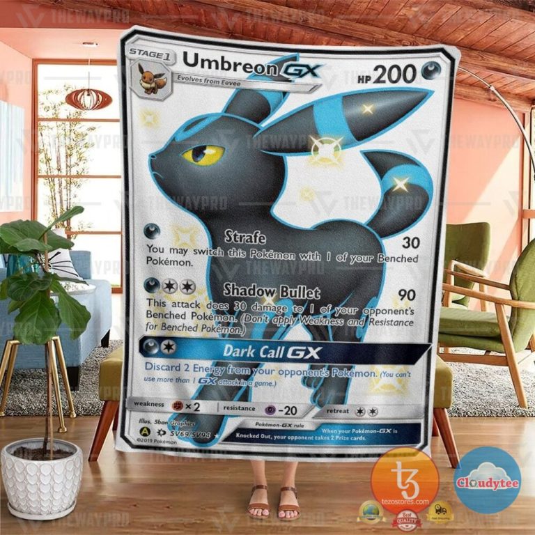 Pokemon-Umbreon-Gx-Sun-And-Moon-Blanket-1