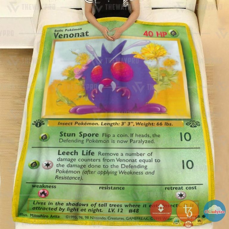 Pokemon-Venonat-Blanket-1