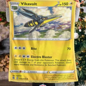 Pokemon Vikavolt Fusion Strike Soft Blanket