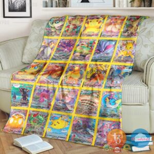 Pokemon Vmax Cards 2 Blanket