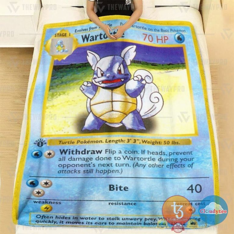 Pokemon-Wartortle-1St-Edition-Blanket-1