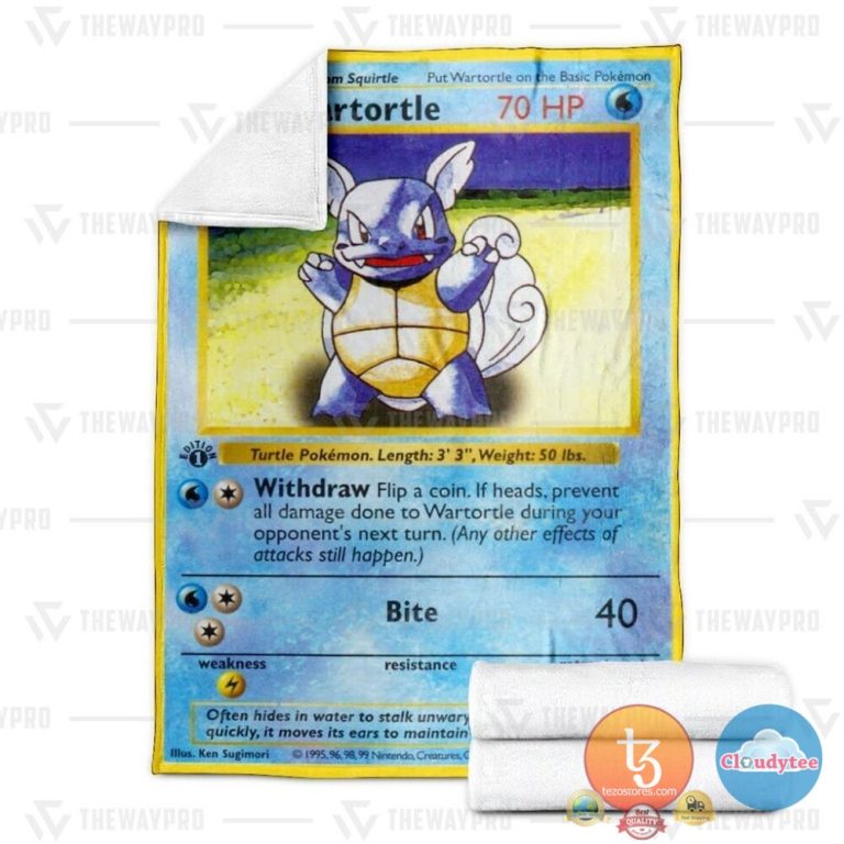 Pokemon-Wartortle-1St-Edition-Blanket-2