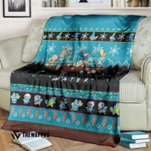 Pokemon Water Bedding Set And Quilt Blanket