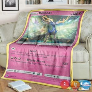 Pokemon Xerneas Crimson Invasion Blanket