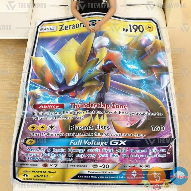 Pokemon-Zeraora-Gx-Lost-Thunder-Blanket-1-1