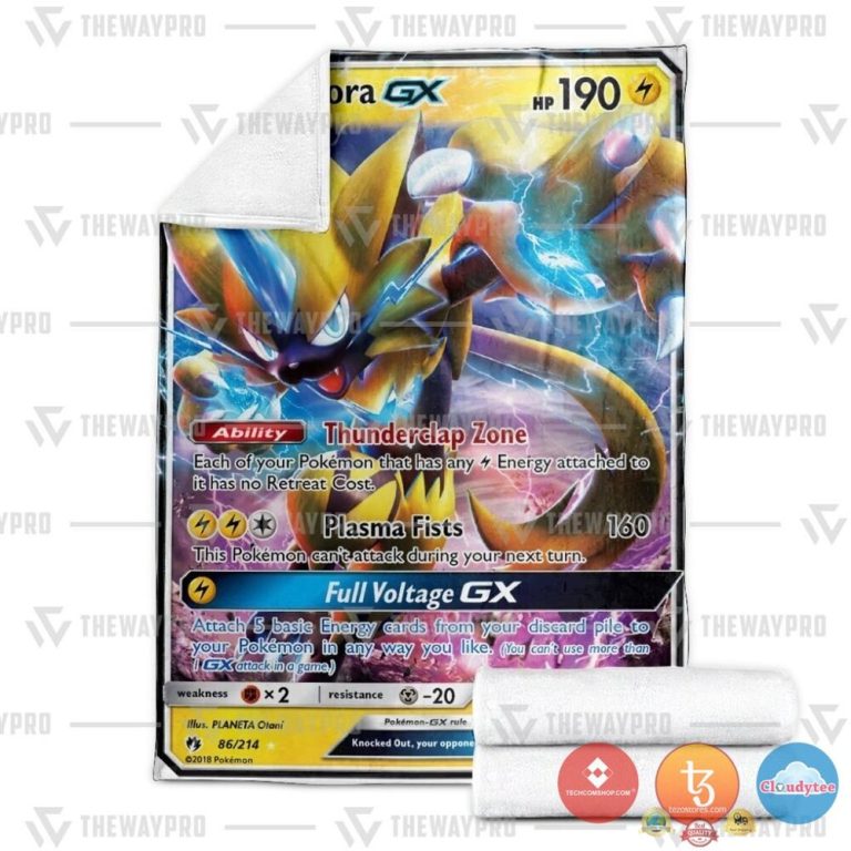 Pokemon-Zeraora-Gx-Lost-Thunder-Blanket-2-1