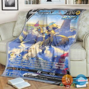 Pokemon Zeraora V Chilling Reign Blanket