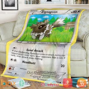 Pokemon Zigzagoon Blanket 2