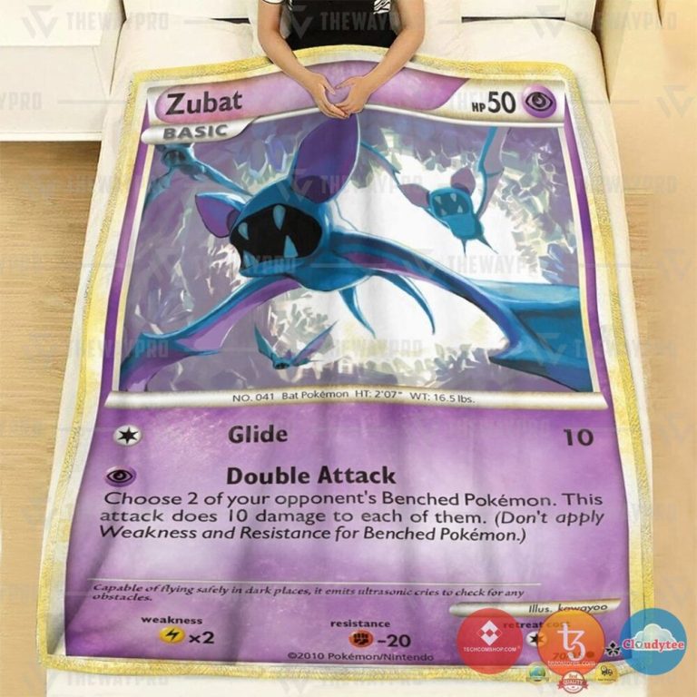 Pokemon-Zubat-Unleashed-Blanket-1