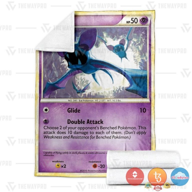 Pokemon-Zubat-Unleashed-Blanket-2-1