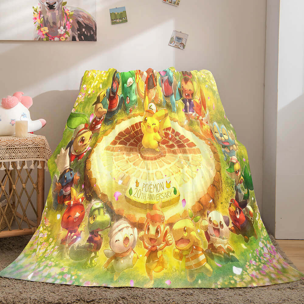 Pokemon Pikachu Blanket 474 Pokemon Pikachu Blanket 474