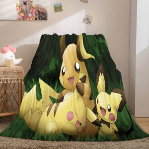 Pokemon Pikachu Soft Blanket 633