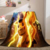 Cartoon Pokemon Pikachu Blanket 309