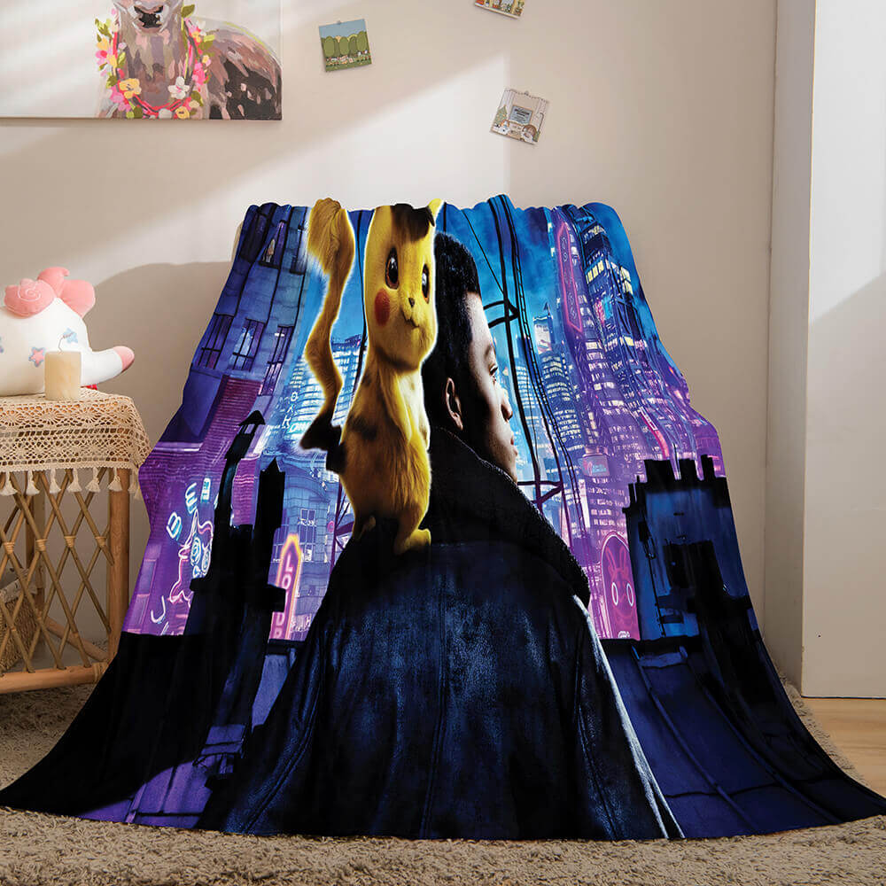 Cartoon Pokemon Pikachu Blanket 891 Cartoon Pokemon Pikachu Blanket 891