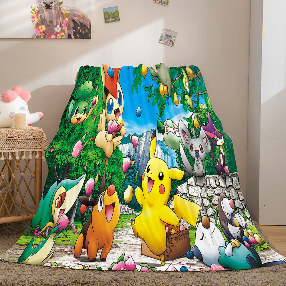 Pokemon Pikachu Blanket 630 Pokemon Pikachu Blanket 630