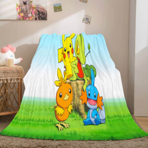 Pokemon Pikachu Soft Blanket 161