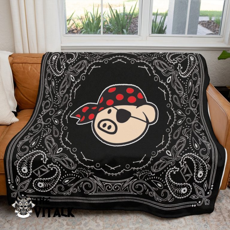 Pork-Pie-Percussion-Drums-Fleece-Blanket-2