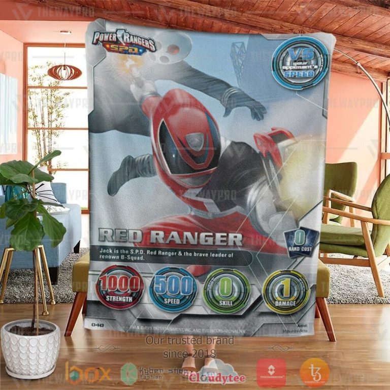 Power-Ranger-Spd-Red-Ranger-Custom-Soft-Blanket-3