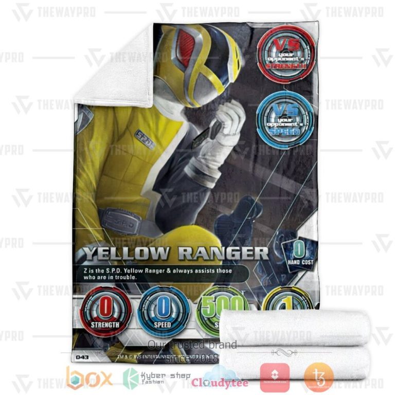 Power-Ranger-Spd-Yellow-Ranger-Custom-Soft-Blanket-2