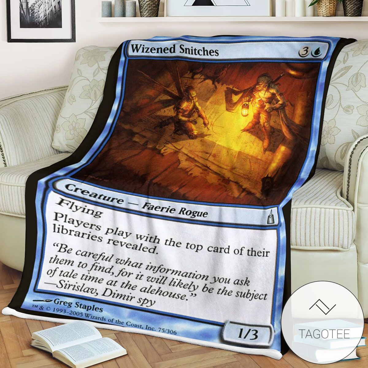 Ravnica 75 Wizened Snitches Mtg Blanket Tagotee Ravnica 75 Wizened Snitches Mtg Blanket Tagotee