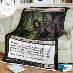 Ravnica City Of Guilds Rav 103 Sadistic Augermage Mtg Blanket Tagotee