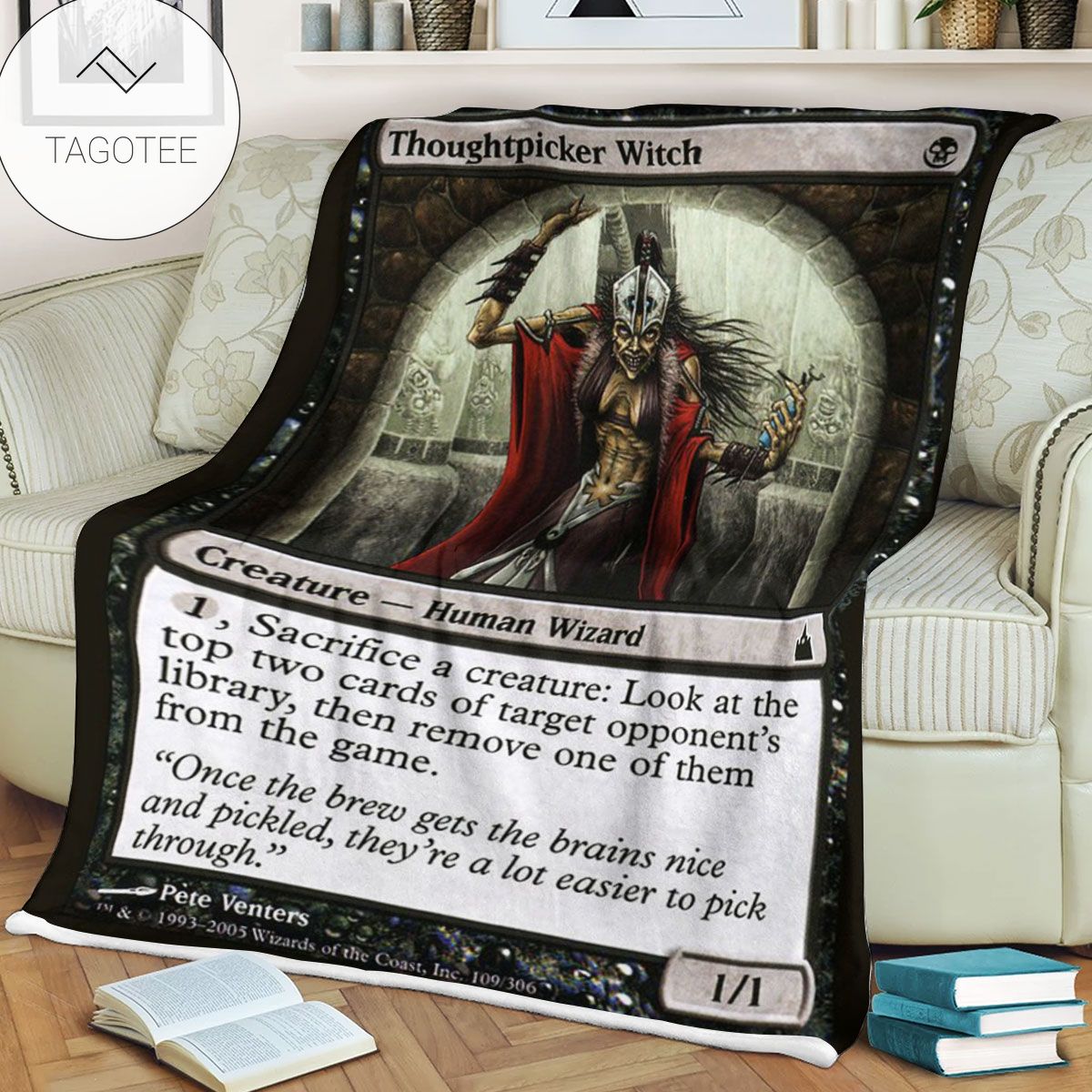 Ravnica City Of Guilds Rav 109 Thoughtpicker Witch Mtg Blanket Tagotee Ravnica City Of Guilds Rav 109 Thoughtpicker Witch Mtg Blanket Tagotee
