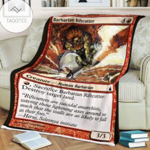 Ravnica City Of Guilds Rav 114 Barbarian Riftcutter Mtg Blanket