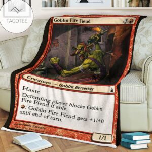 Ravnica City Of Guilds Rav 127 Goblin Fire Fiend Mtg Blanket