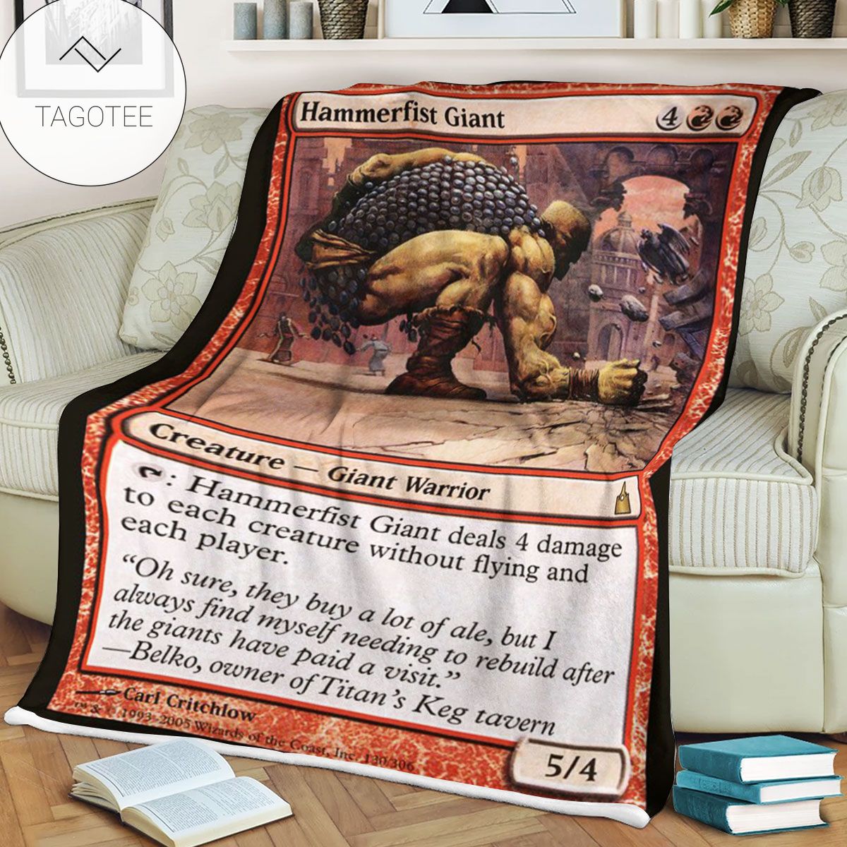 Ravnica City Of Guilds Rav 130 Hammerfist Giant Mtg Blanket Tagotee Ravnica City Of Guilds Rav 130 Hammerfist Giant Mtg Blanket Tagotee