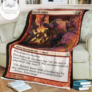 Ravnica City Of Guilds Rav 134 Instill Furor Mtg Blanket Tagotee