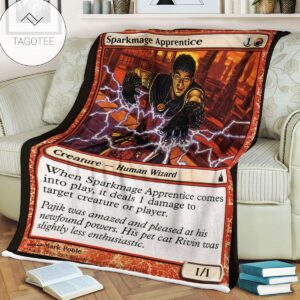 Ravnica City Of Guilds Rav 144 Sparkmage Apprentice Mtg Blanket