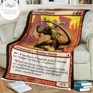 Ravnica City Of Guilds Rav 148 Viashino Fangtail Mtg Blanket Tagotee