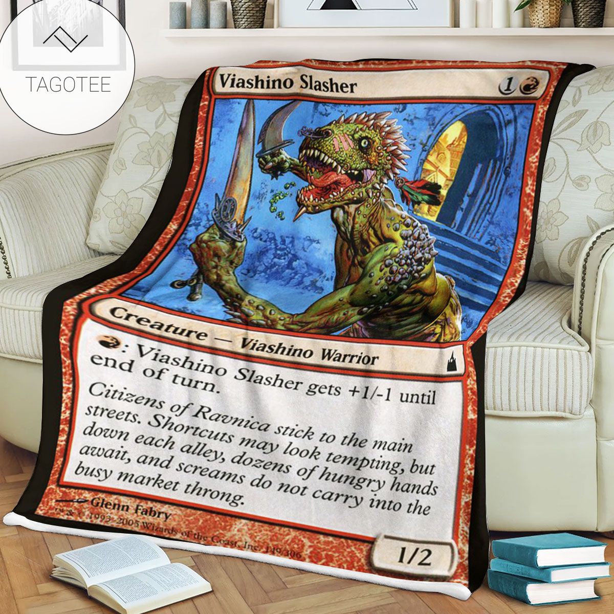 Ravnica City Of Guilds Rav 149 Viashino Slasher Mtg Blanket Tagotee Ravnica City Of Guilds Rav 149 Viashino Slasher Mtg Blanket Tagotee