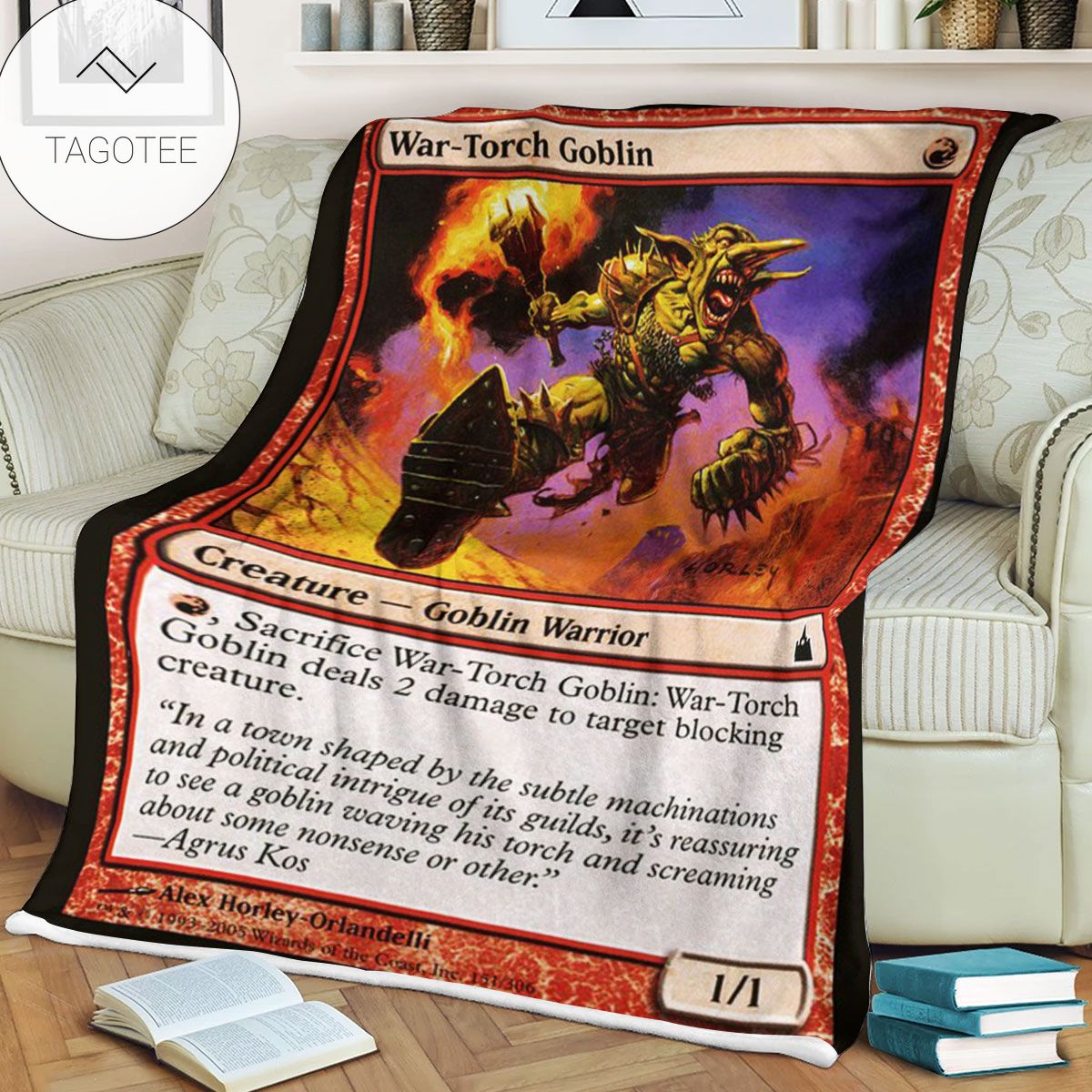 Ravnica City Of Guilds Rav 151 War Torch Goblin Mtg Blanket Ravnica City Of Guilds Rav 151 War Torch Goblin Mtg Blanket