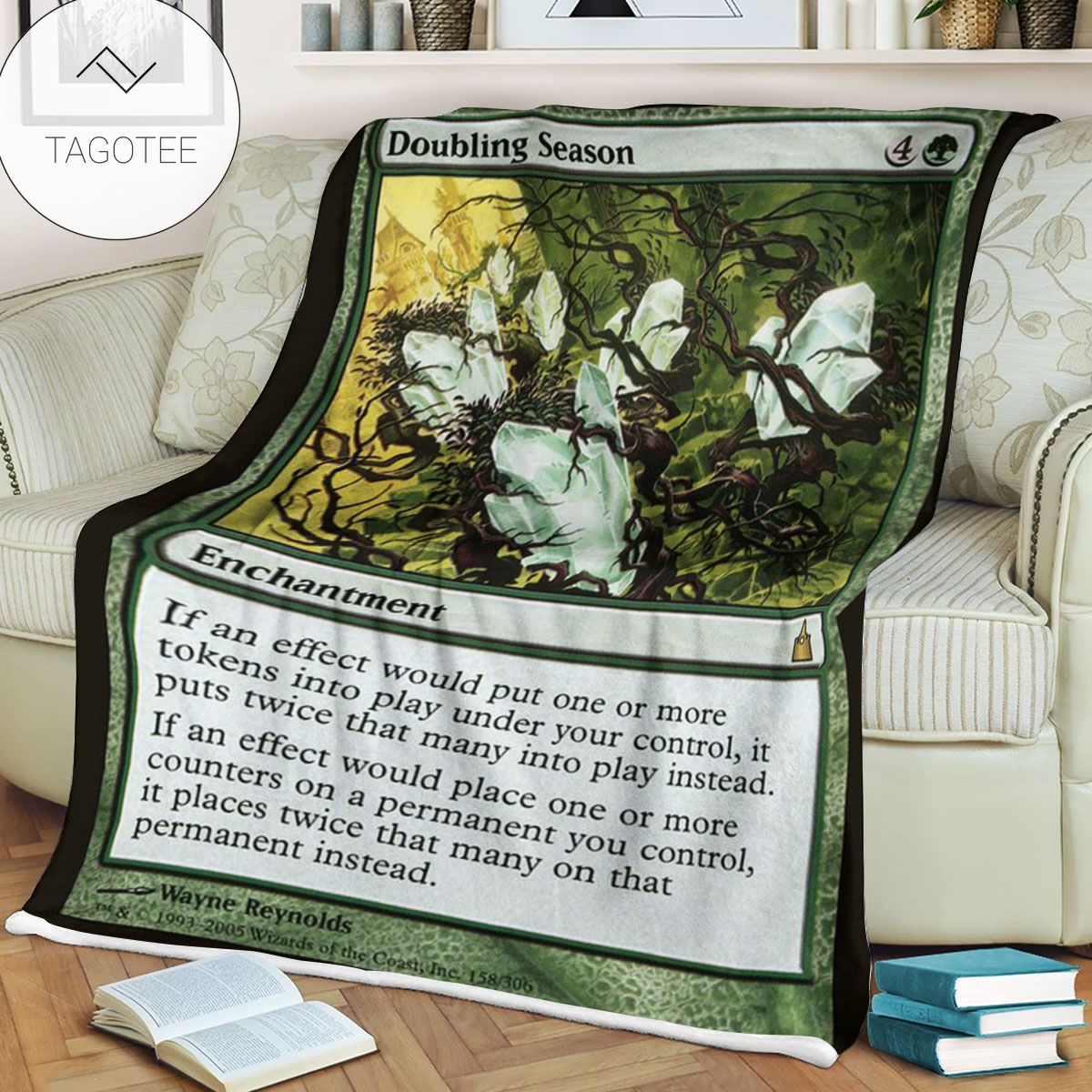Ravnica City Of Guilds Rav 158 Doubling Season Mtg Blanket Ravnica City Of Guilds Rav 158 Doubling Season Mtg Blanket