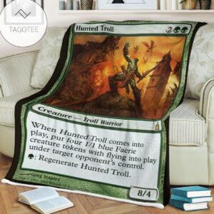 Ravnica City Of Guilds Rav 170 Hunted Troll Mtg Blanket