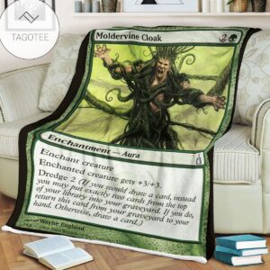 Ravnica City Of Guilds Rav 173 Moldervine Cloak Mtg Blanket Tagotee