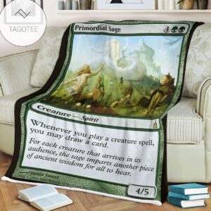 Ravnica City Of Guilds Rav 177 Primordial Sage Mtg Blanket