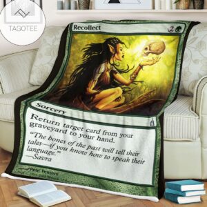 Ravnica City Of Guilds Rav 178 Recollect Mtg Blanket Tagotee