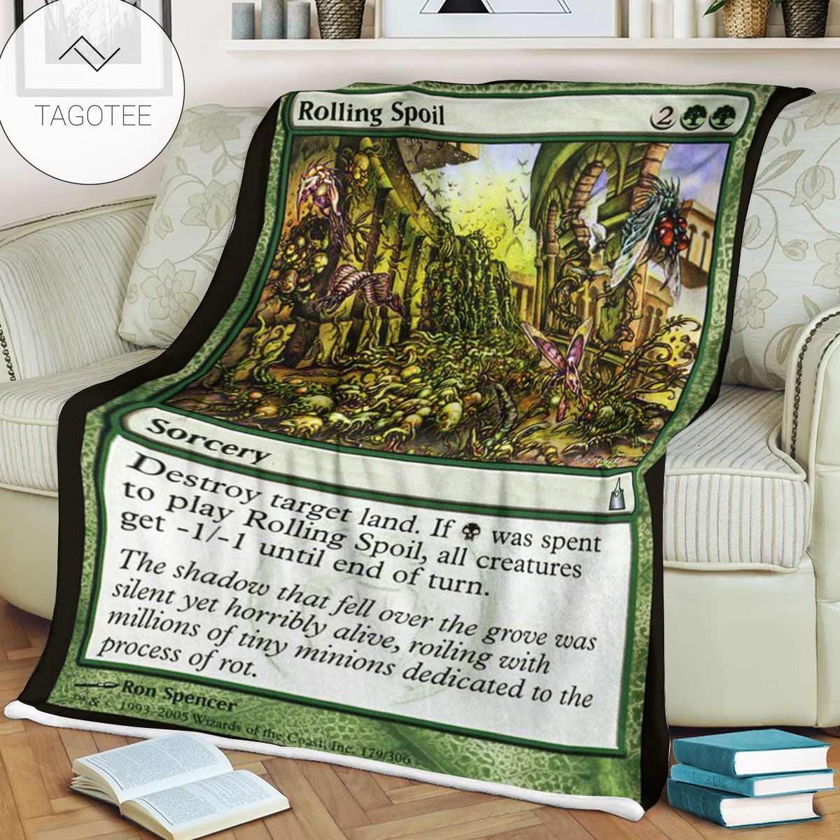 Ravnica City Of Guilds Rav 179 Rolling Spoil Mtg Blanket Tagotee Ravnica City Of Guilds Rav 179 Rolling Spoil Mtg Blanket Tagotee