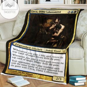 Ravnica City Of Guilds Rav 196 Circu Dimir Lobotomist Mtg Blanket