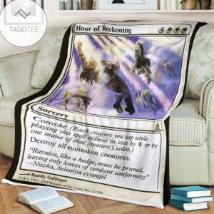 Ravnica City Of Guilds Rav 21 Hour Of Reckoning Mtg Blanket Tagotee