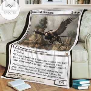 Ravnica City Of Guilds Rav 22 Hunted Lammasu Mtg Blanket