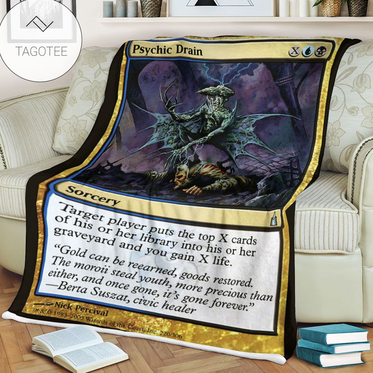 Ravnica City Of Guilds Rav 220 Psychic Drain Mtg Blanket Tagotee Ravnica City Of Guilds Rav 220 Psychic Drain Mtg Blanket Tagotee
