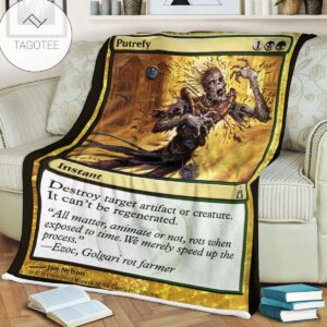 Ravnica City Of Guilds Rav 221 Putrefy Mtg Blanket Tagotee