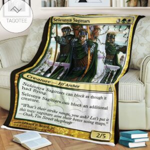 Ravnica City Of Guilds Rav 229 Selesnya Sagittars Mtg Blanket