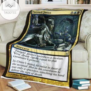 Ravnica City Of Guilds Rav 237 Twisted Justice Mtg Blanket