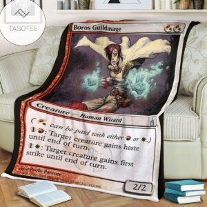 Ravnica City Of Guilds Rav 242 Boros Guildmage Mtg Blanket